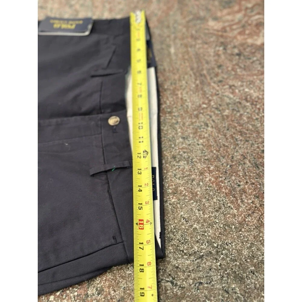 NEW Polo Ralph Lauren~35x32~Men's Navy Stretch straight  Fit Pants $98 NWT